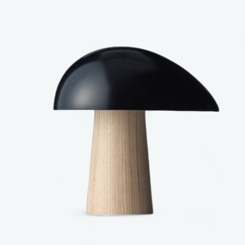 Lampe de Chevet à Led Champignon Bois