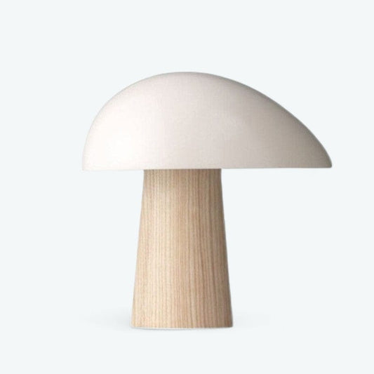 Lampe de Chevet à Led Champignon Bois