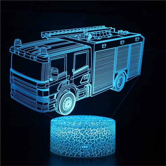 Lampe de Chevet Enfant Camion