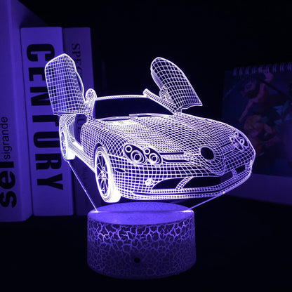 Lampe de Chevet Voiture Garçon