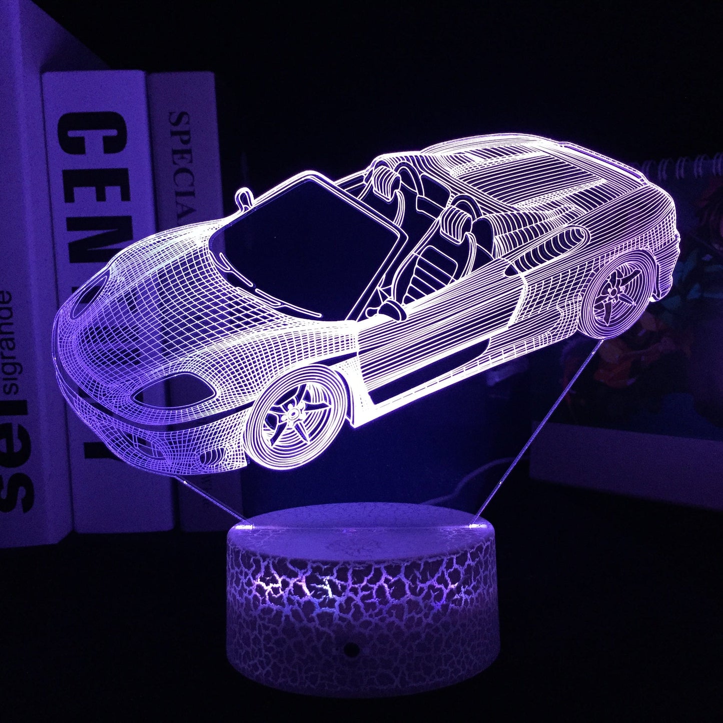 Lampe de Chevet Voiture Garçon