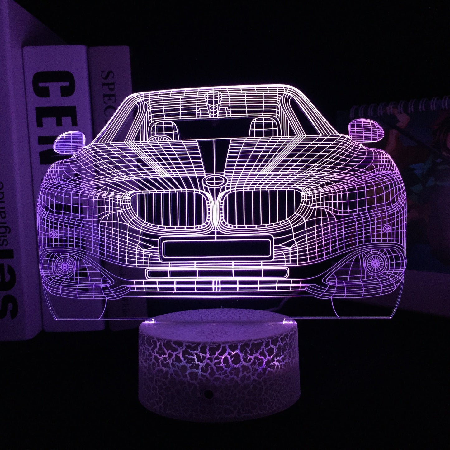 Lampe de Chevet Voiture Garçon